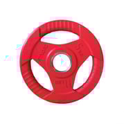 Levypaino 5 kg Tri Grip Olympic, punainen