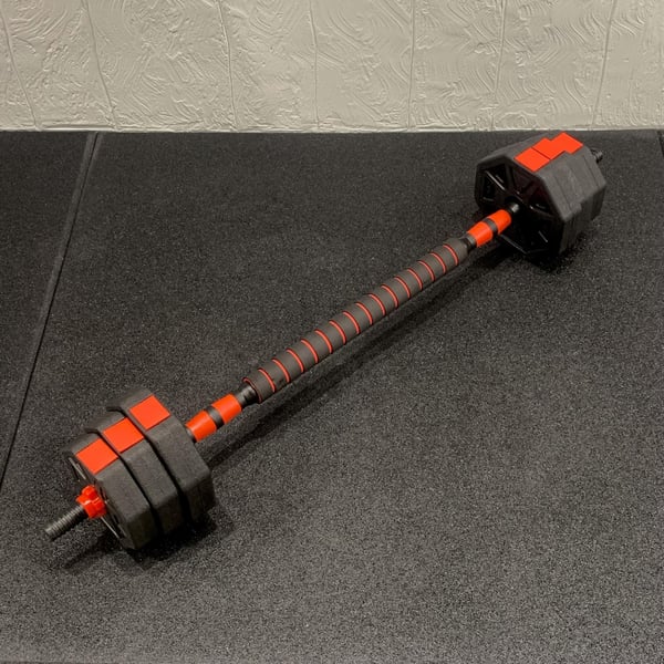 FitNord Säädettävä Vinyylinen Käsipaino- ja Pump-setti 20 kg 2