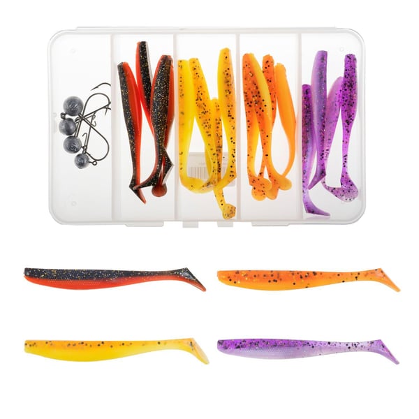 VEKA Tail-Shad jigilajitelma - 7,5 cm - 01 1