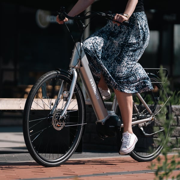 FitNord Classic 300 Sähköpyörä 2024, hopea (489,6 Wh akku) 4