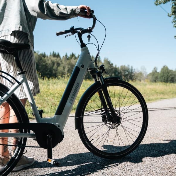FitNord Classic 500 Sähköpyörä 2025, valkoinen 14