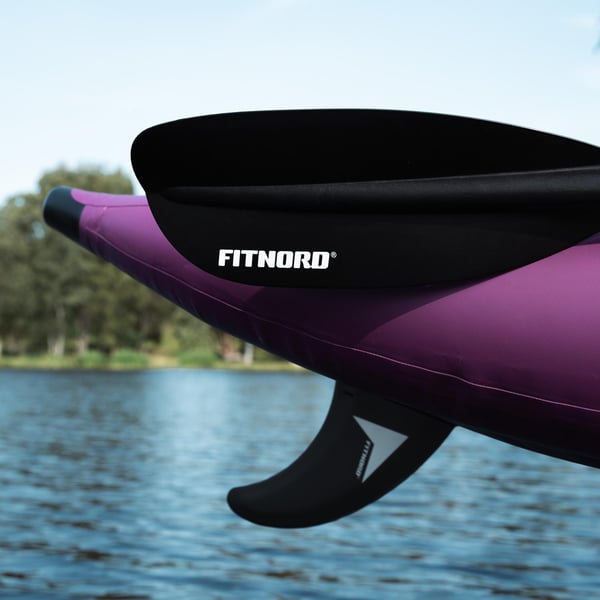 FitNord Seal One ilmatäytteinen kajakki, tummanvioletti (1-istuttava) 2025 11
