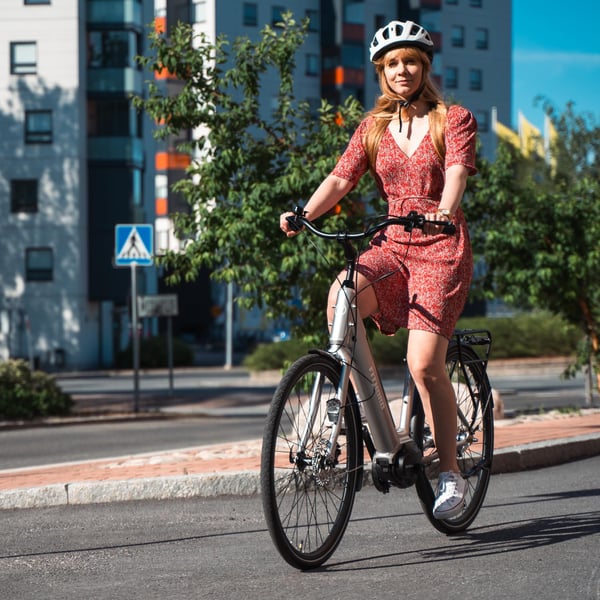 FitNord Classic 300 Sähköpyörä 2024, punainen (489,6 Wh akku) 3