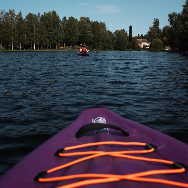 FitNord Seal One ilmatäytteinen kajakki, tummanvioletti (1-istuttava) 2025 13