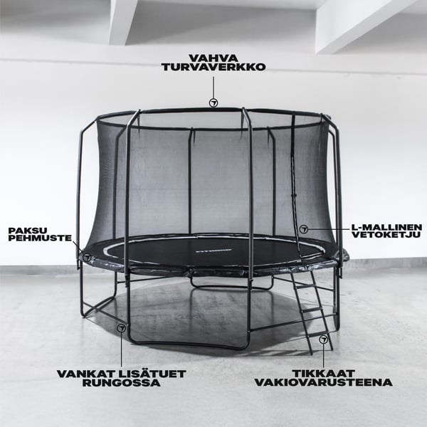 FitNord Bounce G2 Trampoliini 366cm 3