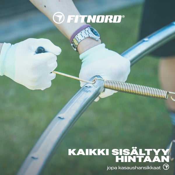 FitNord Bounce G2 Trampoliini 366cm 9