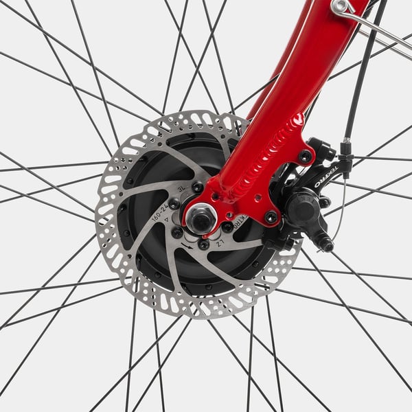 FitNord Classic 200 Sähköpyörä 2024, punainen (540Wh akku) 9