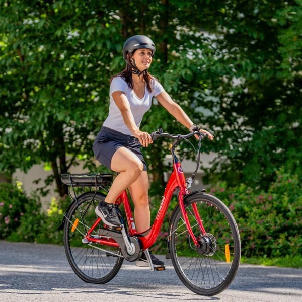FitNord Classic 200 Sähköpyörä 2024, punainen (540Wh akku) 2