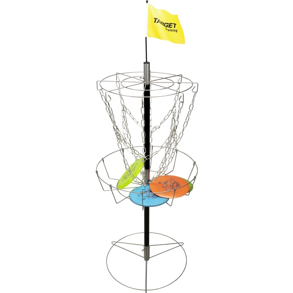 Frisbeegolf Aloittelijan pelisetti kolmelle  (kori + 9 kiekkoa) 2