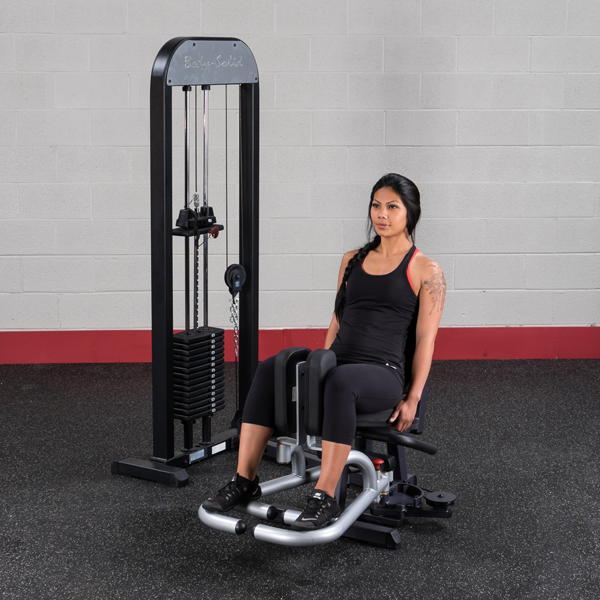 Reiden lähennys- ja loitonnuslaite painopakalla  Body-Solid Pro Select 4