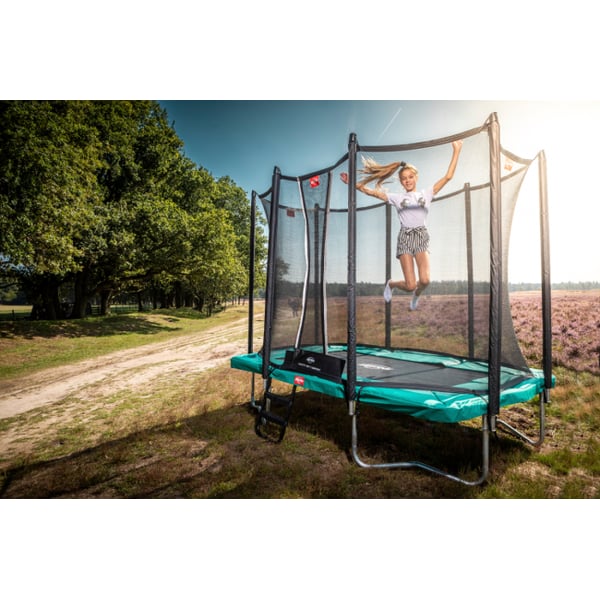 BERG Favorit Trampoliini Suorakaide 280x190 cm + Turvaverkko