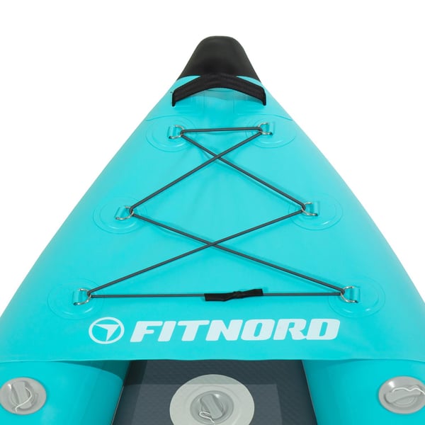 FitNord Seal One ilmatäytteinen kajakki, turkoosi  (1-istuttava)