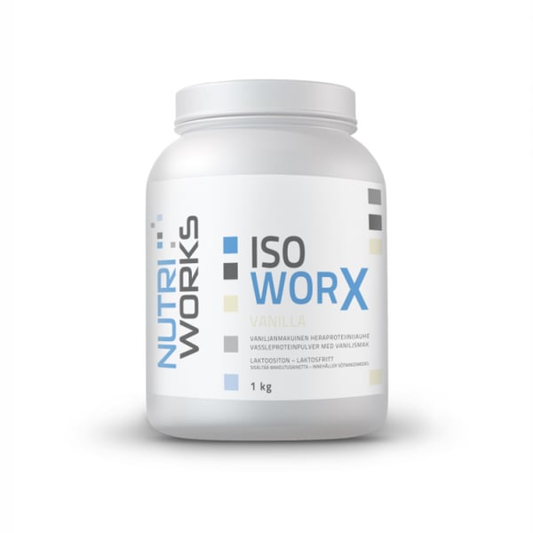 Heraproteiini-isolaatti, Nutri Works Iso WorX 1 kg