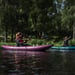 FitNord Seal One ilmatäytteinen kajakki, tummanvioletti (1-istuttava) 2025 10