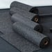 FitNord Kumimatto musta 4 mm (10m rulla) valkoisilla pilkuilla 5
