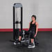Reiden lähennys- ja loitonnuslaite painopakalla  Body-Solid Pro Select 3